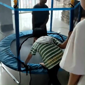 Trampolin Anak Mainan Diameter 140cm Rekomendasi Anak Olahraga Lompat Kado IN/OUTDOOR