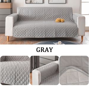 1/2/3-Seater Sofa Cover Anti-slip Pet Sofa Mat Water resistant wear resistant Removable Furniture Protector