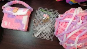 ชุดDIY ปักกระเป๋าแผ่นเฟรมใบเล็ก แบบฝาเต็ม ไหมอูด้ง มีอุปกรณ์ครบพร้อมคลิปวิดิโอดูวิธีทำ สุดคุ้ม #DIY#เย็บปักถักร้อย#ฮิตติดกระแส#ปักครอสติส#plastic canvas