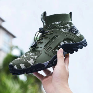 Giày Leo Núi Ngoài Trời Cỡ Lớn Thoáng Khí Chống Trượt Nhanh Khô Cho Nam Và Nữ Đi Bộ Câu Cá Đi Bộ Đường Dài Lưới Thoáng Khí