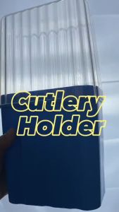 Kiramas 2578 Tempat Sendok Garpu Dengan Tutup Palm Cutlery Holder