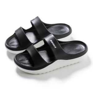 2024 New Mens Slippers Summer Outdoor Breathable Home Simple Soft Bottom Fashion Indoor Bathroom Cool Slippers Casual EVA