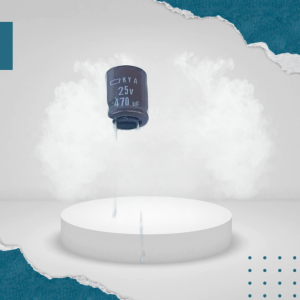 5 Pcs ELCO 470uF 25V – Kapasitor Polar Untuk Tegangan 25V