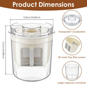 Yogurt Filter Food Strainer Greek Yogurt Machine Filter Screen Cold Extraction Whey Separation Tools Cheese Moisture Seperator