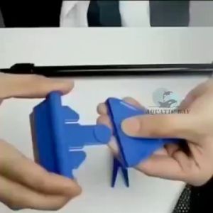 【Must Get】Aquarium Fish Tank Cleaning Set 5 In 1 Tool Retractable Fish Net Pebble Rake Fiber Tank Brush Plant Clamp