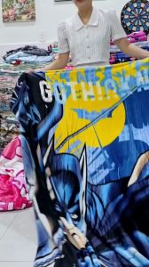 VIdeo.Mền lông Disney hoạt hình BATMAN Người Dơi siêu xinh độc lạ