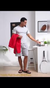 Quần Thể Thao Nam Có Dây Rút Dáng Thẳng Nhiều Túi Mùa Thu Đông Quần Jogger Quần Tập Gym Quần Suông Dài Đến Mắt Cá Chân Quần Thường Ngày