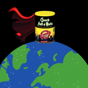 CHOCK FULL ONUTS Medium-Dark Roasted Ground Premium Coffee 10.2 oz Can / 198g