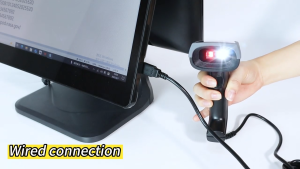 เครื่องสแกนบาร์โค้ด อ่านบาร์โค้ด 1D 2D และ QR code รุ่น X-760E บนUSB - WELLTECH Barcode Scanner