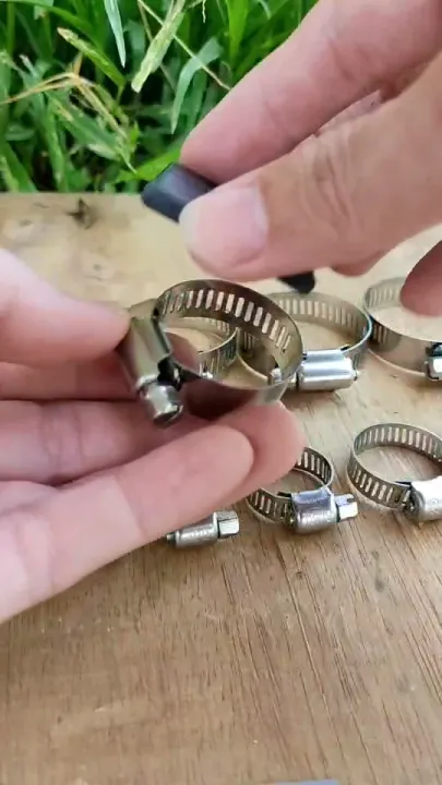 แคลมป์สแตนเลสแท้ 100% เกรด SUS304 ทนทาน