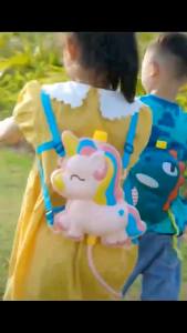 🔥Ready Stock🔥Kids Backpack Water Gun Water Blaster Outdoor Summer Beach Water Fight Squirt Gun Unicorn Dinosaur