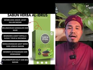 SABUN BIDARA Asli campuran HERBA AL IDRUS Ustaz Shafiq Mujahid PRAI / bidara herbal body wash for healthy skin