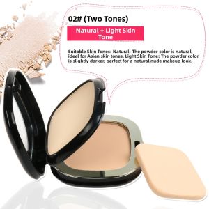 BLK Cosmetics | Flawless Dual Layer Pressed Powder Long-lasting Foundation