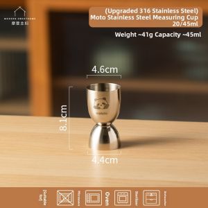 MODERN SWEETHOME | Dual-Head Measuring Tool For Cocktails With Scale