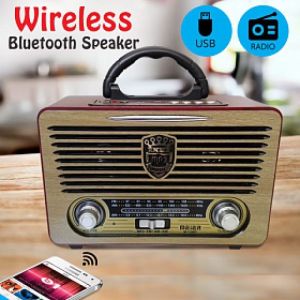 MEIER M-115BT Retro Bluetooth Radio FM AM SW 3 Band Bluetooth Phone Speaker PREMIUM QUALITY
