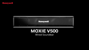 Honeywell Moxie V500 Soundbar - HC000255/AUD/SB/V500/BLK