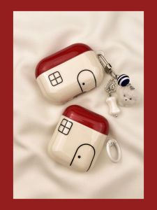 Cute Cartoon House Dog Airpods4 Protective Case Wireless Bluetooth Apple pro Earphone Shell Soft TPU Second Generation Third Generation Fourth Generation