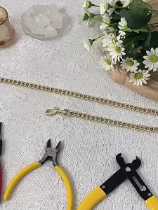 HIGH QUALITY 5" Wire Stripper Cutter Chain Cutters Adjustable Pemotong Dawai Halus Cut Necklace Wayar cable Kabel Tools Chain Cutter Plier Wire Cutting Pliers DIY Jewelry Making Tool EASY to Open Chain Links Big Chain Cutter for The chains of Open Link