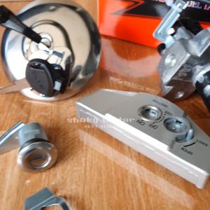 KUNCI KONTAK VERZA KOMPLIT IGNITION COIL FULLSET TUTUP TANKI/TANGKI HONDA VERZA MERK TAKAYAMA