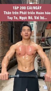 Gậy lò xo tập cơ tay 30kg - Gậy Bẻ Tập Cơ Tay Cơ Bụng Lò XO Lực Bẻ 30KG