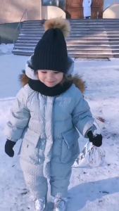 ali9ชุดจั๊มสูทกันหนาวสำหรับเด็กผู้หญิงเด็กผู้ชายเสื้อแจ็กเก็ตชุดกันหิมะสำหรับเด็กเสื้อคลุมพาร์กาขนเป็ดสำหรับเด็กหัดเดิน