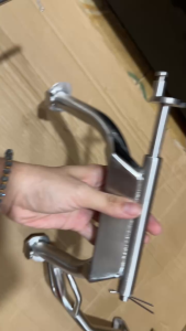 (Hình thật) Chân chống đứng + Chống nghiêng (Center stand and Side stand) Inox 304 dành cho xe Vario/ Click/ AB/ Víion