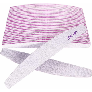 Bộ Dũa Móng Thô Dùng Cho Móng Acrylic/móng Tự Nhiên 5/10/20 Chiếc Dụng Cụ Làm Móng Chắc Chắn Dành Cho Tiệm Làm Móng Và Làm Móng Tại Nhà 18x3cm