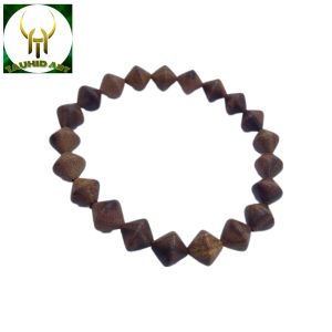 gelang kayu Bidara motif piramid Fs047