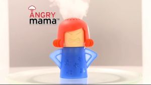 ตุ๊กตาทำความสะอาดไมโครเวฟพร้อมกล่อง เครื่องมือทําความสะอาด ไมโครเวฟ Angry Mama Cleaner การใช้งานง่าย เพียงเติมน้ำส้มสายชู+น้ำเปล่า ตุ๊กตาคุณแม่เดือดจัด จะช่วยละลายคราบในไมโครเวฟ ทำให้เช็ดทำความสะอาดได้ง่าย