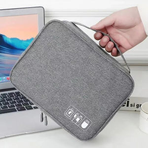 Digital Storage Bag USB Data Cable Organizer Portable For Electronic Devices Earphones Line Usb Charger Plug Travel Makeup Bag
