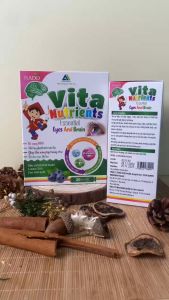 DHA cho bé bổ não cho bé thực phẩm bổ xung hỗ trợ phát triển não bộ & thị lực Vita Nutrients (20 ốngx10ml) - Happy Life 4Kid