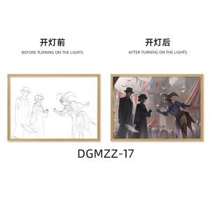 Đèn Đêm Hoạt Hình Khleo Thát Ma Moretti Quà Tặng Sinh Nhật Đồ Chơi Sưu Tầm Đèn Đêm Hoạt Hình Acrylic Customizable Trò Chơi Cờ Vua