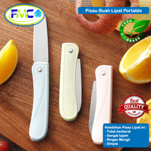Pisau Lipat Buah & Sayur Super Tajam: Pisau Dapur Travel Portable Praktis