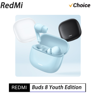 NEW REDMI Buds 8 Youth Edition 42dB Deep Active Noise Cancellation | 12.4mm Extra-Large Titanium-Coated Driver CN
