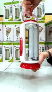 Đèn tích điện LED xách tay chiếu sáng 360 độ siêu sáng tiết kiệm điện có thể dùng từ 6 đến 8 tiếng