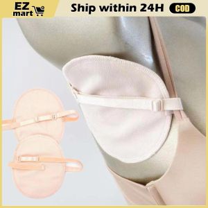 Hot+[Ready Stock]WillBegold Underarm Sweat Shield Pad Washable Sweat Absorbing Shoulder Guards Strap