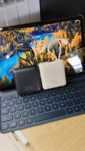 CLiPtec MPB238 10000mAh Mini Power Bank 22.5W Fast Charge | PD20W Quick Charging | Built-in Lightning Type-C Cable