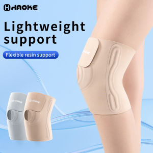 Lightweight sports knee brace with adjustable double support compression for knees