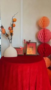 โคมกระดาษ โคมรังผึ้งทรงกลม โคมงานบวช โคมงานแต่ง งานรื่นเริง สีสันสดใส