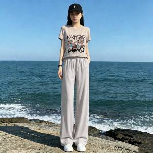 LIANGYILAILIN | 2026 New Stylish Printed Womens Leisure Sport Set