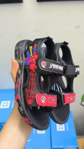 (Nhập Nguyên Hộp) Sandal Bé Trai Dép Siêu Nhân Cho Bé Từ 3-12 Tuổi Dáng Thể Thao Quai Mềm Đế Êm Kháng Khuẩn Dép Quai Hậu Cho Bé Trai