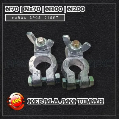 klem kepala accu aki timah Ns40 Ns50 Ns70 N100 besar kecil