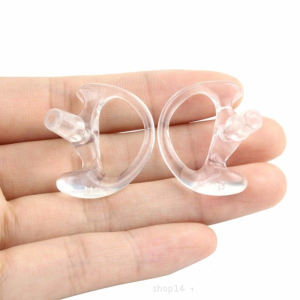 New Ear Molds Soft 2-Way Radio Earmold Replacing Earpiece Insert Acoustic Coil Tube Audio Kits Headphone Accessories