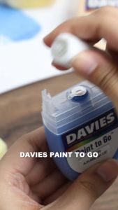 Davies Paint to Go Sampler 30ml (Sun & Rain) Blues