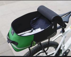 ROCKBROS Bicycle Carrier Bag Large Capacity for Travel MTB Rack Bag Rear Seat Pannier Bag With Rain Cover