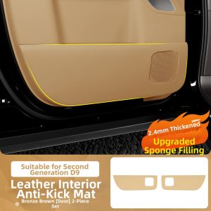 XIAOSU | Scratch Resistant Heavy Duty Leather Door Protector