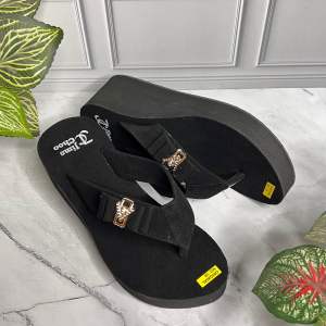 SANDAL WEDGES WANITA - SLON WEDGES JIMSCHOO PITA BLUDRU TINGGI 6CM - SANDAL KIMSCHOO WEDGES
