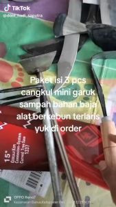 Paket Hemat isi 2 pcs Cangkul Garuk Rumput - Alat Pembersih Gulma - Alat Pemotong Rumput