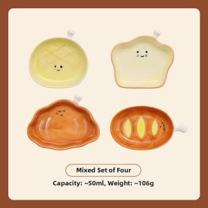 Cute Bread Shaped Internet Popular Seasoning Dish