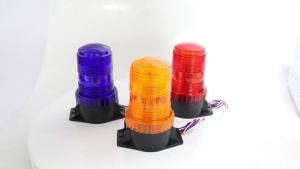 KEVANLY | 30LED High Power Car Emergency Warning Flash Strobe Light for Forklift Truck Rooftop Amber Emergency Beacon Signal Light